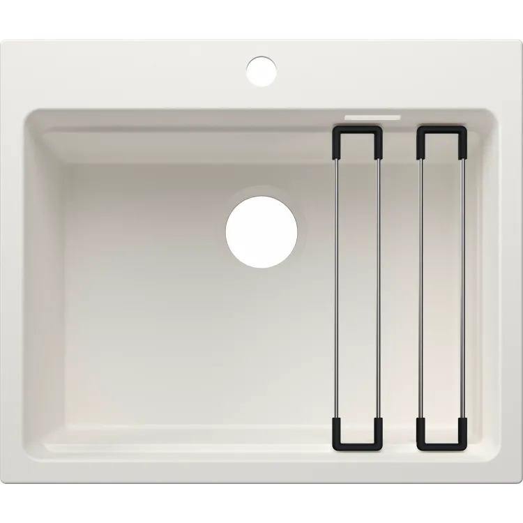 BLANCO ETAGON 6 Silgranit biały, bez armatury, szyny 527751