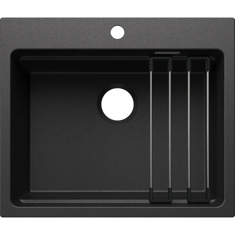 BLANCO ETAGON 6 Silgranit antracyt, bez armatury, szyny 527749