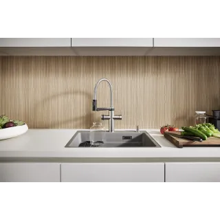 BLANCO Karafka na wodę, szkło borokrzemianowe, 1 litr 527671