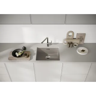 BLANCO LINUS-S satin platinum 527699