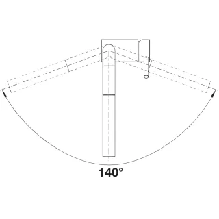 BLANCO LINUS-S-F czarny mat 527523