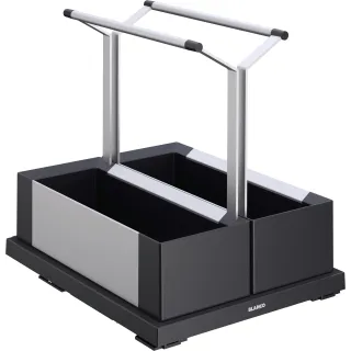 BLANCO Przenośny zestaw koszy do przechowywania 40 (2 x...