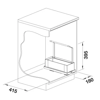 BLANCO Przenośny kosz do przechowywania 20 527667