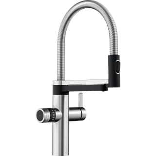 BLANCO EVOL-S Pro Soda powłoka PVD Steel 526254