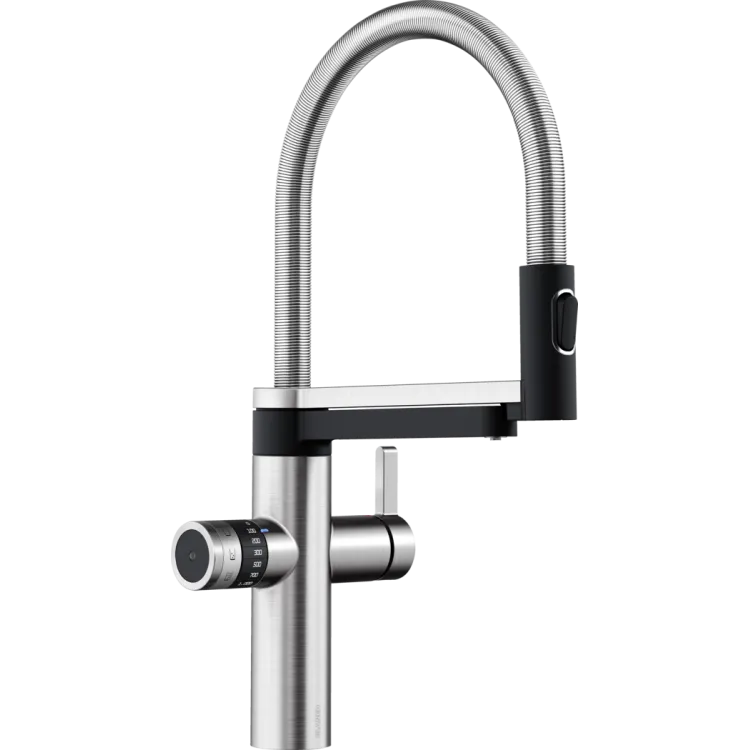 BLANCO EVOL-S Pro Soda powłoka PVD Steel 526254