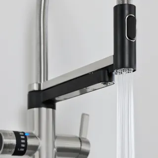 BLANCO EVOL-S Pro Soda powłoka PVD Steel 526254