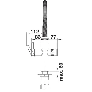 BLANCO EVOL-S Pro Soda powłoka PVD Steel 526254