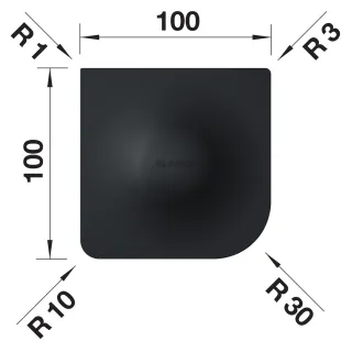 BLANCO Uniwersalna ściągaczka silikonowa 526713
