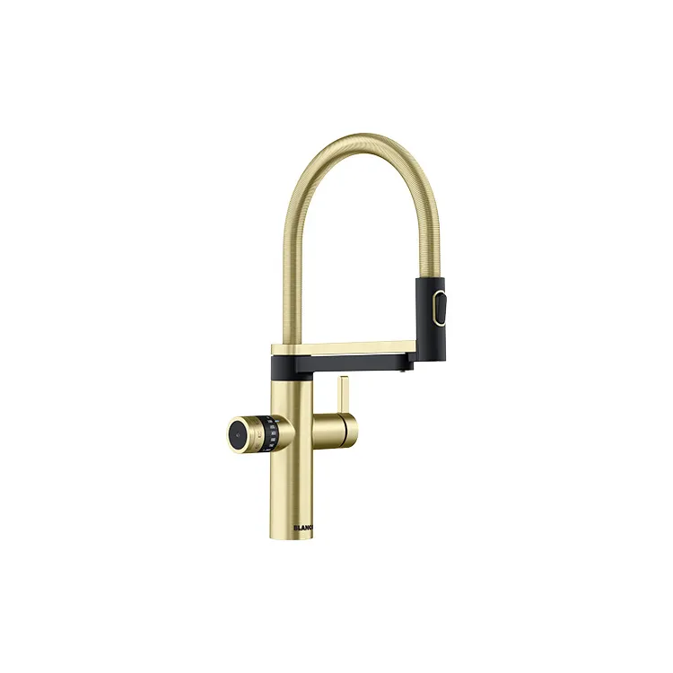 BLANCO EVOL-S Pro Soda satin gold 527423