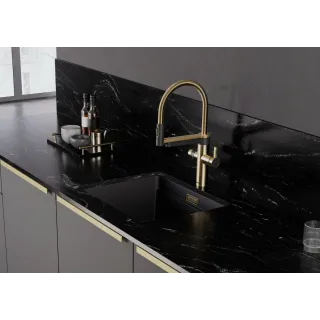 BLANCO EVOL-S Pro Soda satin gold 527423