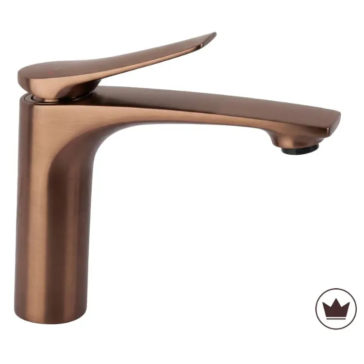 Rea BATERIA UMYWALKOWA VISION MIEDŹ SZCZOTKOW NISKA REA-B6343