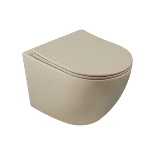 Invena MISKA WC PODWIESZANA, QFS, TAVRO OKRĄGŁA, Z DESKĄ...