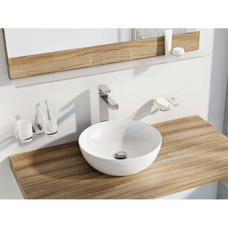 Ravak Umywalka ceramiczna Uni 40 B Slim, biały XJX01140003