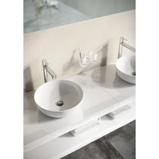 Ravak Umywalka ceramiczna Uni 40 B Slim, biały XJX01140003