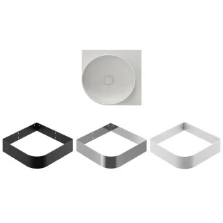 Ravak Umywalka Yard 45 C bez otworu XJX0O045000