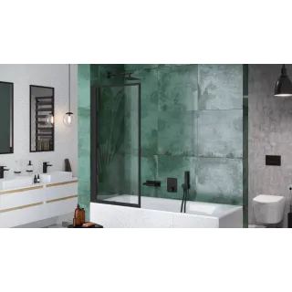 Excellent Kuadro lustro łazienkowe 100x50 cm prostokątne, czarny mat DOEX.KU100.050.BL