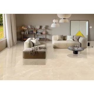 Egen marmurowe płytki podłogowe do kuchni Armenia Crema 60x120 (1.44) Połysk