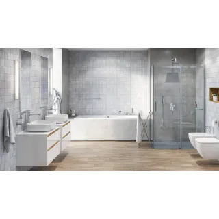 Excellent Kuadro lustro łazienkowe 100x50 cm prostokątne, biały mat DOEX.KU100.050.WH