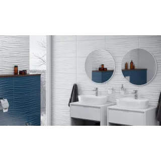 Excellent Virro lustro łazienkowe 80 cm okrągłe, biały mat DOEX.VI080.WH