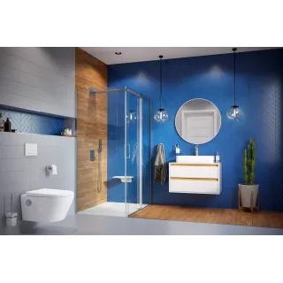 Excellent Virro lustro łazienkowe 60 cm okrągłe, biały mat DOEX.VI060.WH