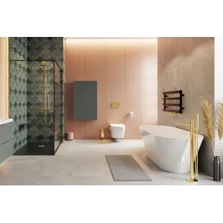 Excellent Blanko szafka wisząca boczna 110 cm, szałwiowy mat MLEX.6302.330.GN