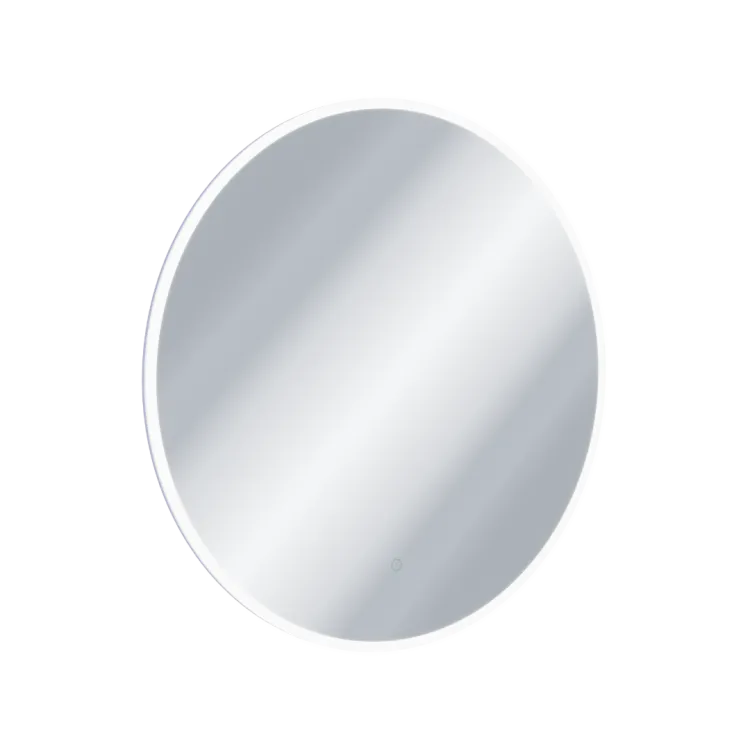 Excellent Lumiro lustro łazienkowe 100 cm okrągłe oświetlenie LED mata grzewcza, rama akrylowa DOEX.LU100.AC