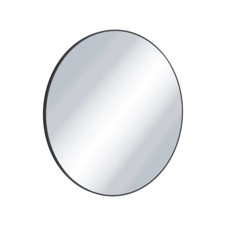Excellent Virro lustro łazienkowe 80 cm okrągłe, czarny mat DOEX.VI080.BL