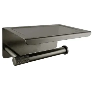 Rea UCHWYT NA PAPIER Z PÓŁKĄ 6613 MODERN TYTAN REA-98054