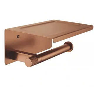 Rea UCHWYT NA PAPIER Z PÓŁKĄ 39105A ORI BRUSH COPPER...