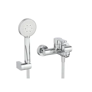 Roca L20 ROUND Jednouchwytowa bateria wannowo-prysznicowa...