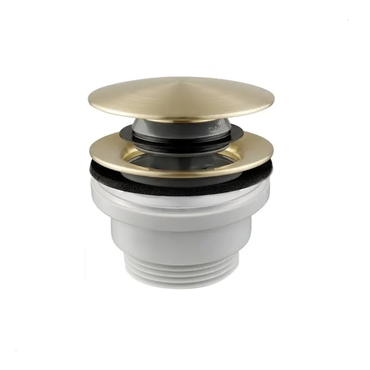 KFA Armatura uniwersalny klik-klak z tworzywa BRUSHED LIGHT GOLD 660-310-39