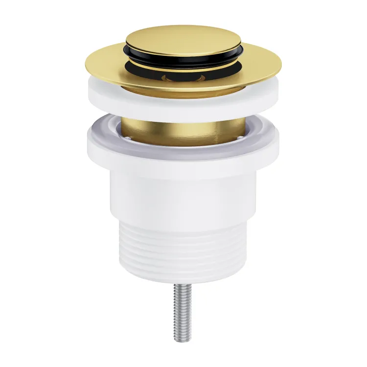 Omnires korek klik-klak umywalkowo-bidetowy, mosiądz szczotkowany A47BSB