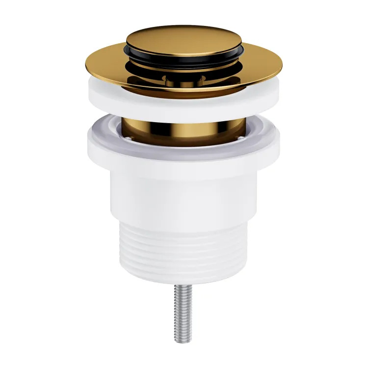 Omnires korek klik-klak umywalkowo-bidetowy, złoty połysk A47GL