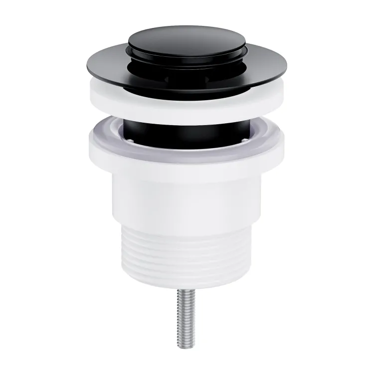 Omnires korek klik-klak umywalkowo-bidetowy, czarny mat A47BL