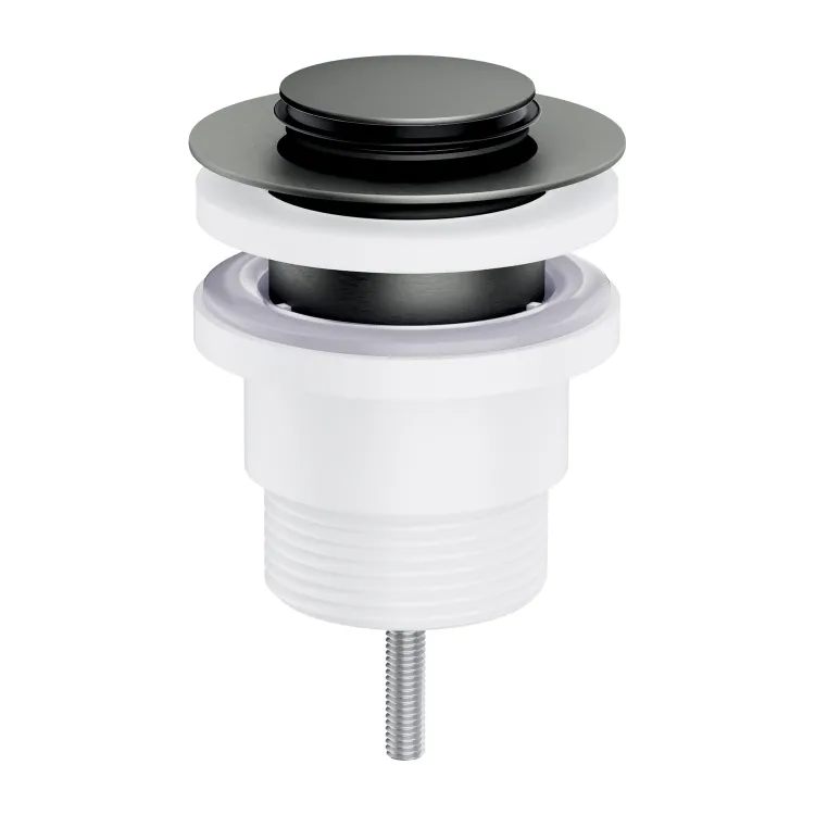 Omnires korek klik-klak umywalkowo-bidetowy, grafit szczotkowany A47GR