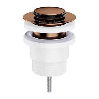 Omnires korek klik-klak umywalkowo-bidetowy, miedź połysk...