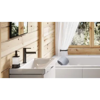 Excellent PI bateria umywalkowa stojąca, czarny mat AREX.1201BL