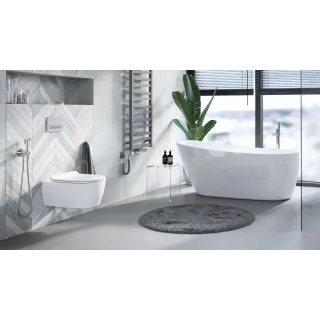 Excellent PI bateria bidetowa bidetta ze słuchawką prysznicową, chrom AREX.1204CR