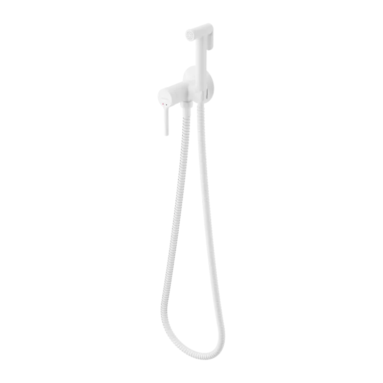 Excellent PI bateria bidetowa bidetta ze słuchawką prysznicową, biały mat AREX.1204WH