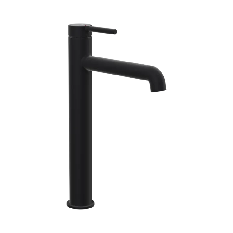 Excellent Delta PI bateria umywalkowa stojąca wysoka, czarny mat AREX.1212BL