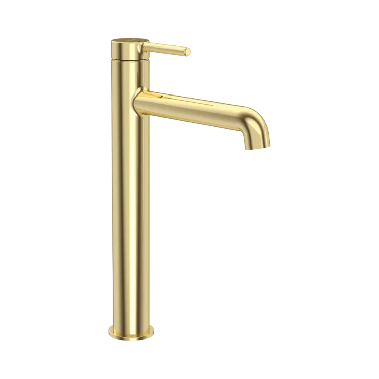 Excellent Delta PI bateria umywalkowa stojąca wysoka, złoty połysk AREX.1212GL