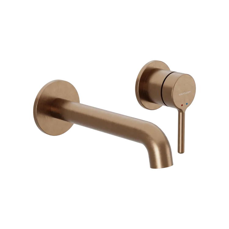 Excellent Delta PI bateria umywalkowa podtynkowa, miedziany szczotkowany AREX.1213CB