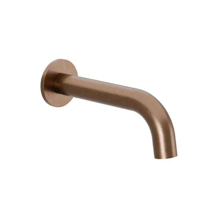 Excellent Delta PI wylewka wannowa ścienna, miedziany szczotkowany AREX.1224CB