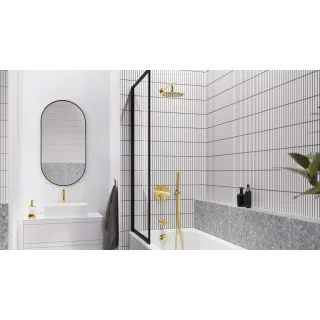 Excellent PI wylewka wannowa ścienna, miedziany szczotkowany AREX.1225CB