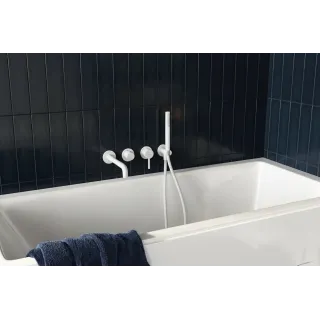 Excellent Delta PI wylewka wannowa ścienna, biały mat AREX.1224WH