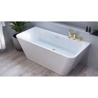 Excellent PI bateria wannowa 3 otworowa, złoty szczotkowany AREX.1234GB