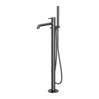 Excellent Delta Pi bateria wannowa wolnostojąca, grafit...