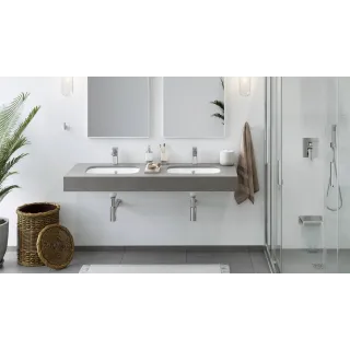 Excellent Keria bateria umywalkowa stojąca, chrom AREX.2001CR