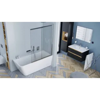 Excellent Keria bateria umywalkowa stojąca, chrom AREX.2001CR