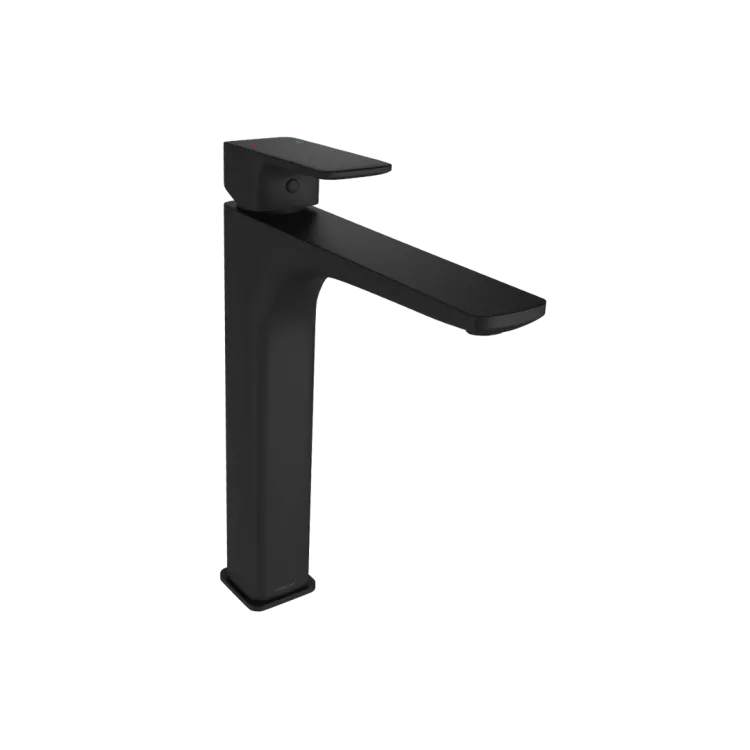 Excellent Keria bateria umywalkowa stojąca wysoka, czarny mat AREX.2002BL